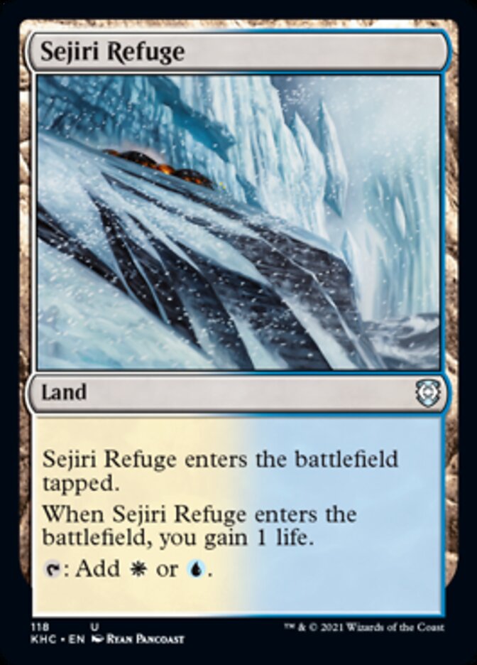 Sejiri Refuge [Kaldheim Commander] 