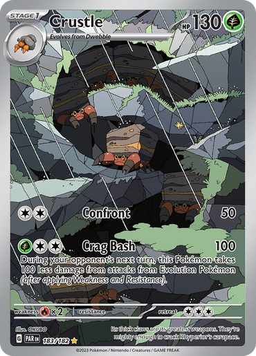 Crustle (183/182) [Scarlet &amp; Violet: Paradox Rift] 