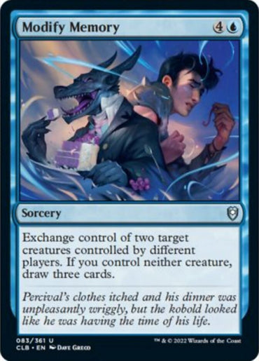 Modify Memory [Commander Legends: Battle for Baldur's Gate] 