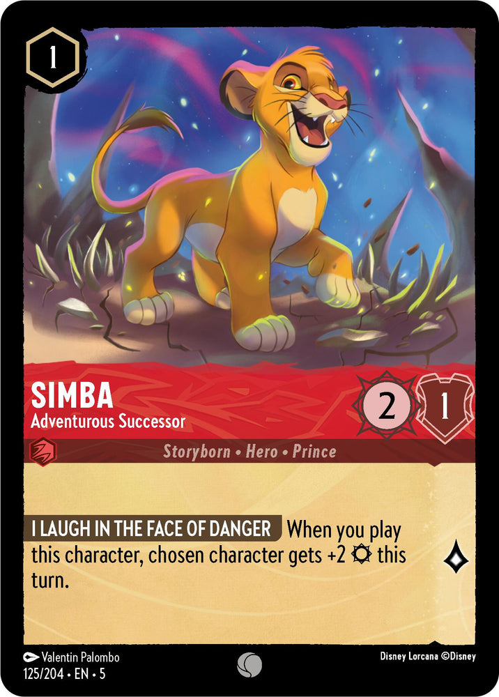 Simba - Adventurous Successor (125/204) [Shimmering Skies] 