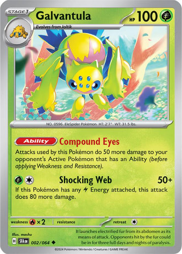 Galvantula (002/064) [Scarlet &amp; Violet: Shrouded Fable] 