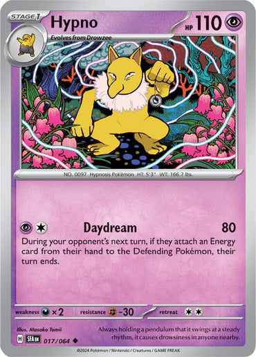 Hypno (017/064) [Scarlet &amp; Violet: Shrouded Fable] 