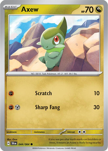 Axew (044/064) [Scarlet &amp; Violet: Shrouded Fable] 