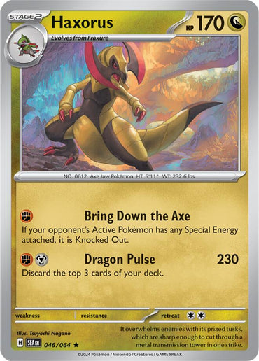 Haxorus (046/064) [Scarlet &amp; Violet: Shrouded Fable] 