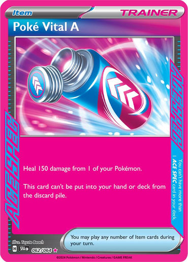Poke Vital A (062/064) [Scarlet &amp; Violet: Shrouded Fable] 