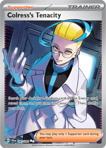 Colress's Tenacity (087/064) [Scarlet &amp; Violet: Shrouded Fable] 