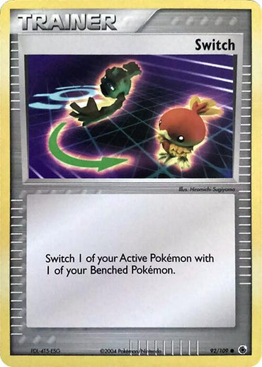 Switch (92/109) (Theme Deck Exclusive) [EX: Ruby &amp; Sapphire] 