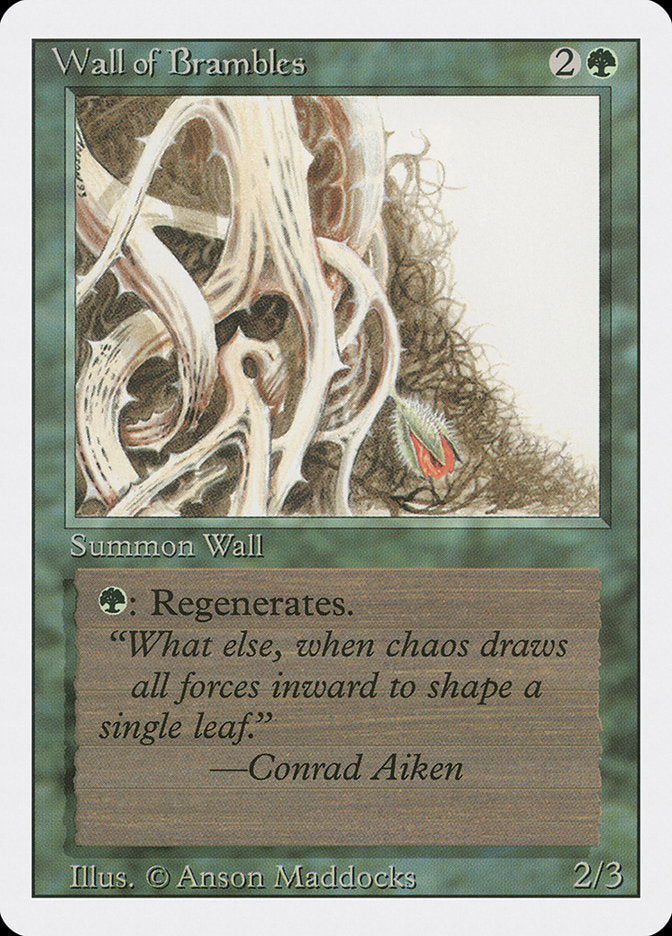 Wall of Brambles [Revised Edition] 