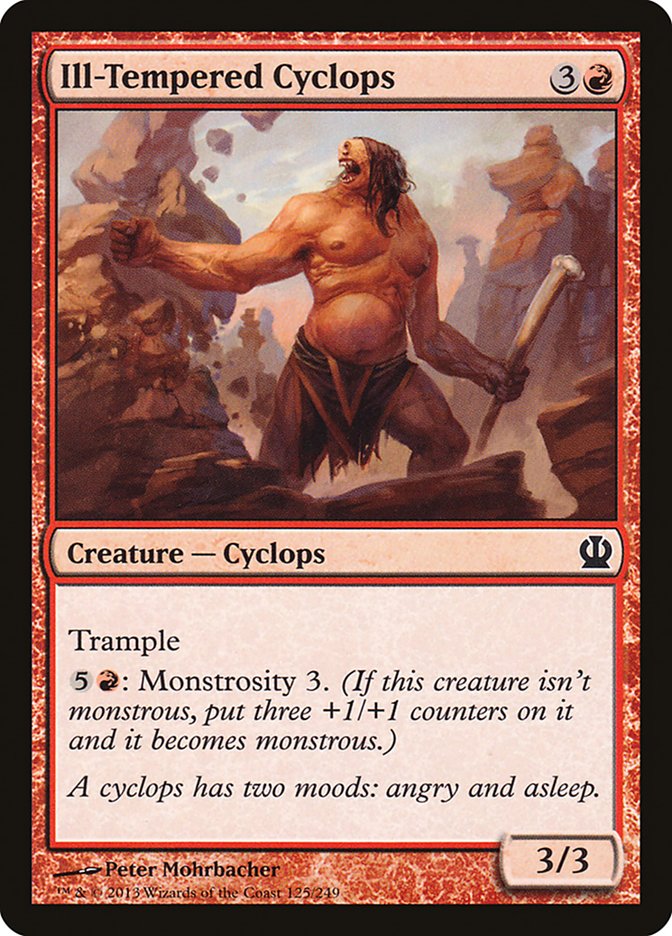 Ill-Tempered Cyclops [Theros] 