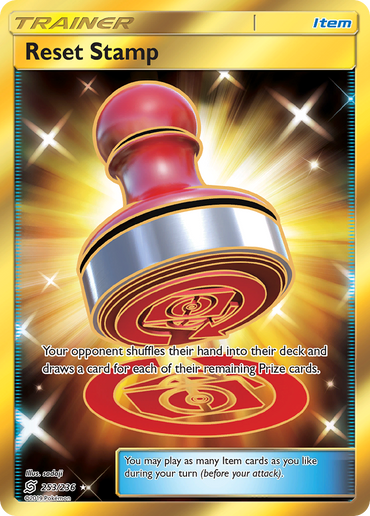 Reset Stamp (253/236) [Sun &amp; Moon: Unified Minds] 