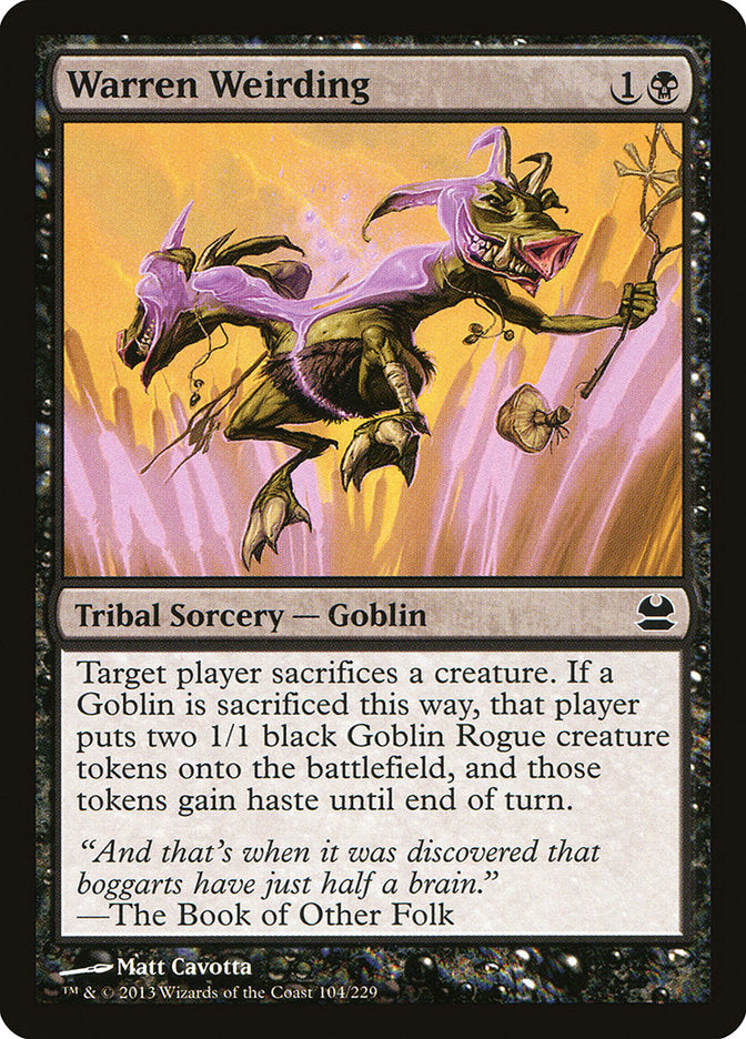 Warren Weirding [Modern Masters] 