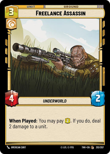 Freelance Assassin (212/257) (212/257) [Twilight of the Republic]
