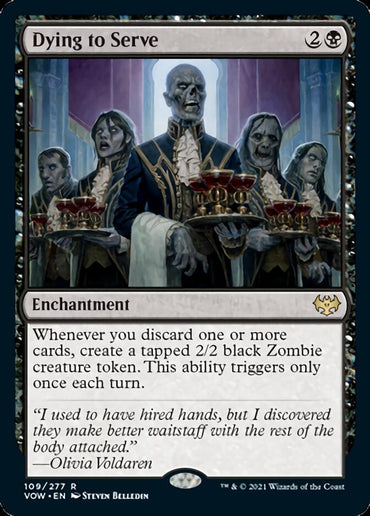 Dying to Serve [Innistrad: Crimson Vow] 