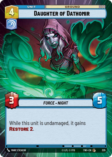 Daughter of Dathomir (335) (Hyperspace) (335) [Twilight of the Republic]