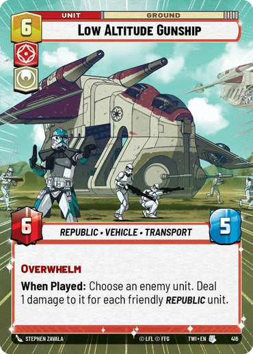 Low Altitude Gunship (416) (Hyperspace) (416) [Twilight of the Republic]