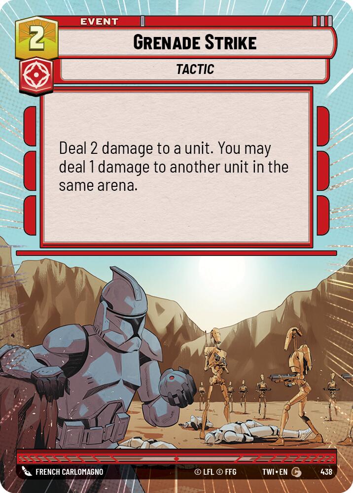 Grenade Strike (438) (Hyperspace) (438) [Twilight of the Republic]