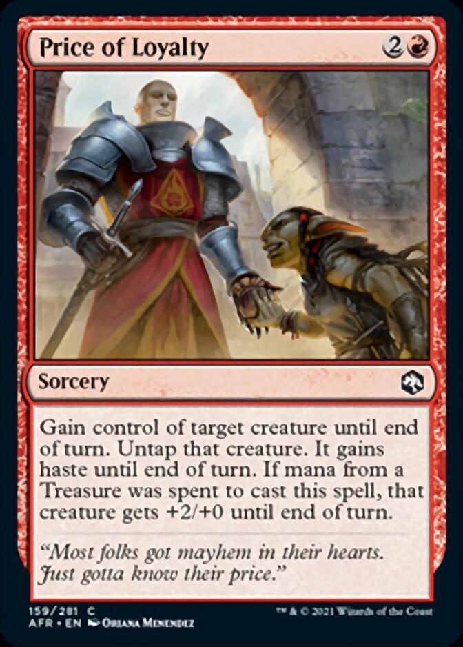 Price of Loyalty [Dungeons &amp; Dragons: Adventures in the Forgotten Realms] 