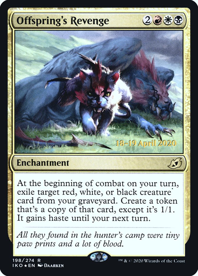 Offspring's Revenge [Ikoria: Lair of Behemoths Prerelease Promos] 