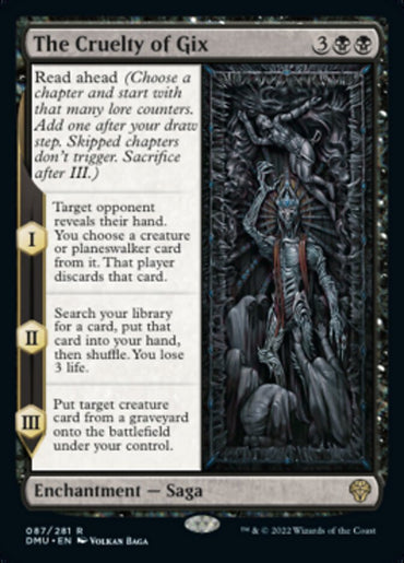 The Cruelty of Gix [Dominaria United] 