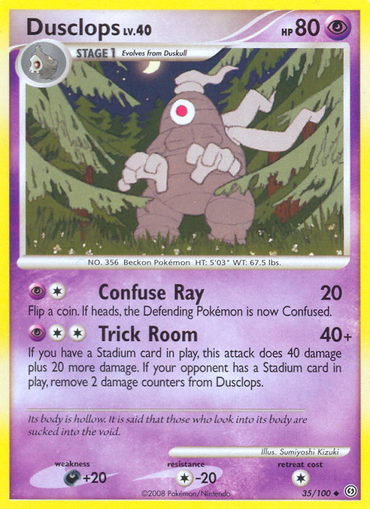 Dusclops (35/100) [Diamond &amp; Pearl: Stormfront] 
