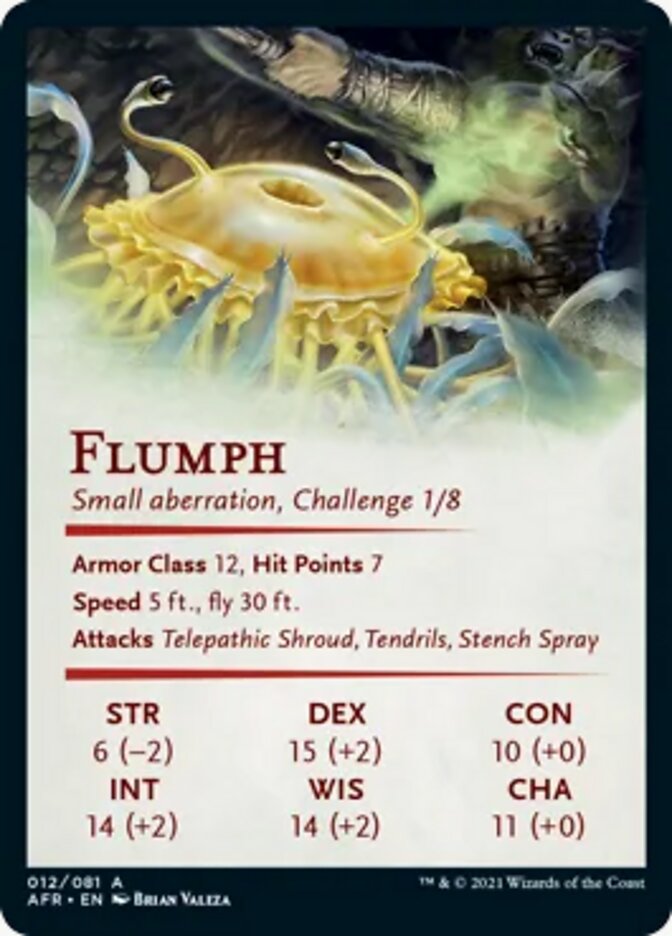 Flumph Art Card [Dungeons &amp; Dragons: Adventures in the Forgotten Realms Art Series] 