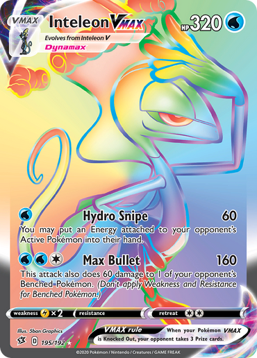 Inteleon VMAX (195/192) [Sword &amp; Shield: Rebel Clash] 