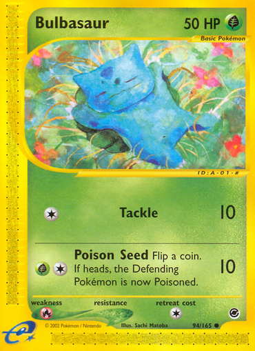 Bulbasaur (94/165) [Expedition: Base Set] 