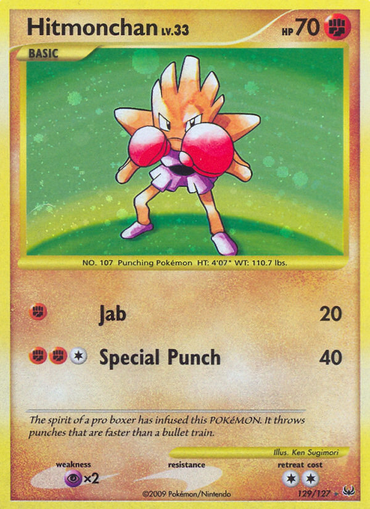Hitmonchan (129/127) [Platinum: Base Set] 
