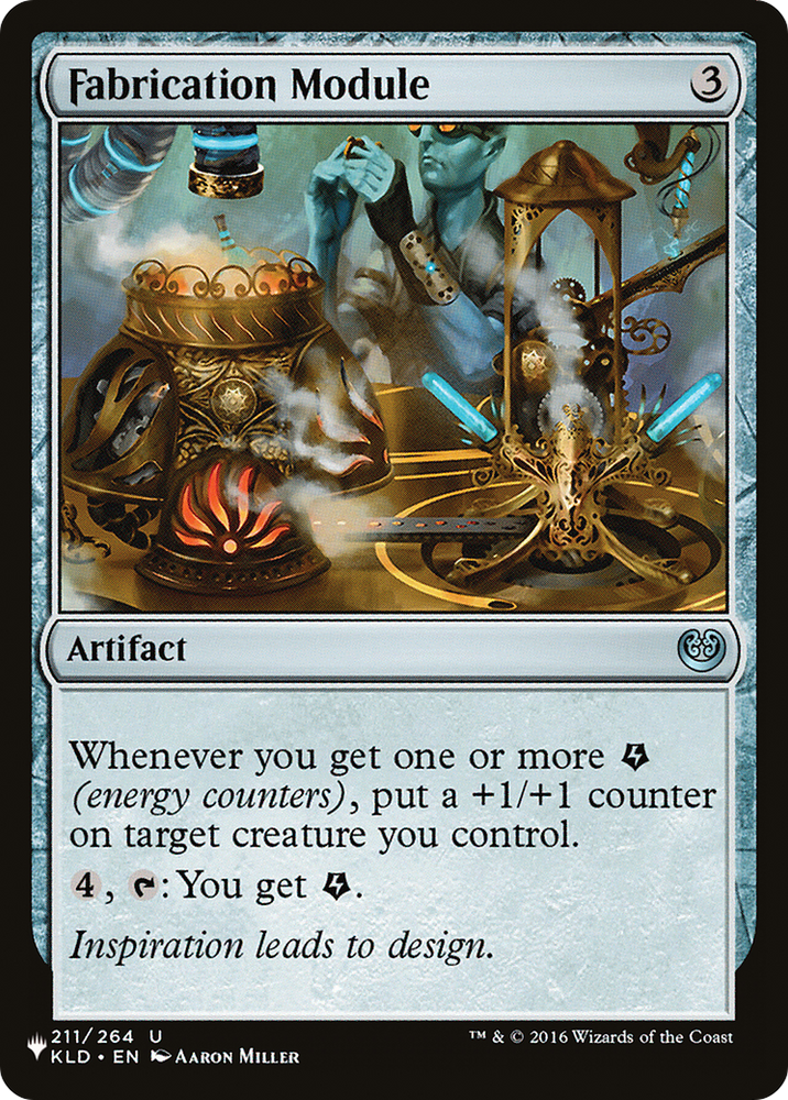 Manufacturing Module [The List] 