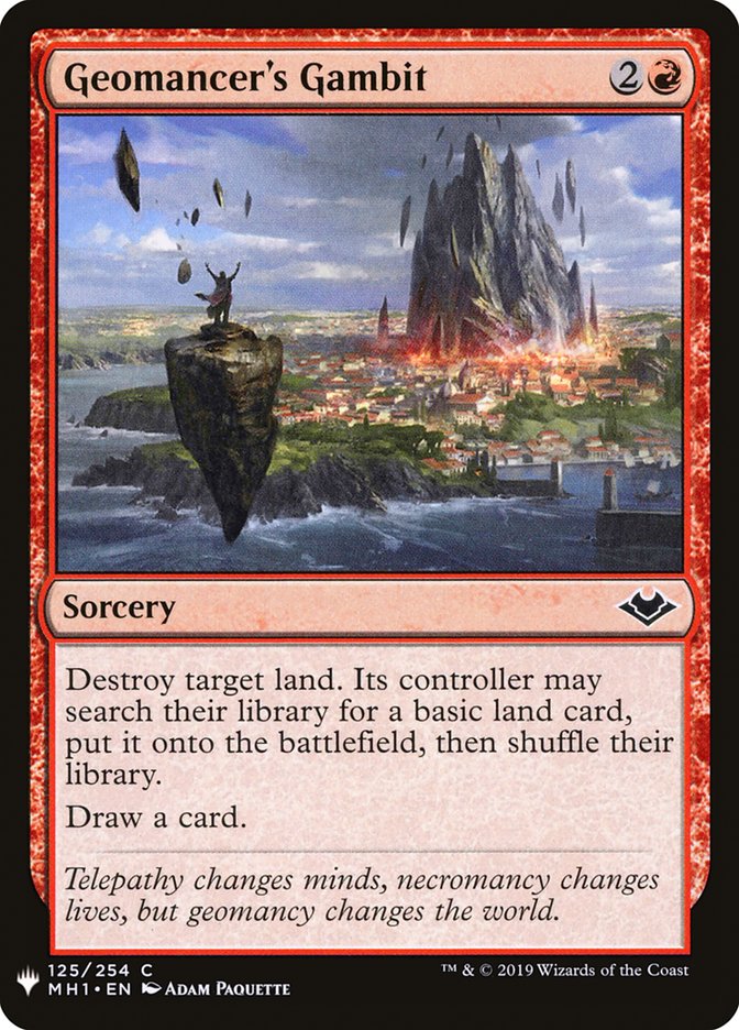 Geomancer's Gambit [Mystery Booster] 