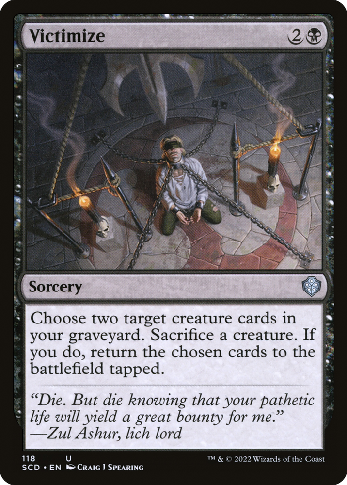 Victimize [Starter Commander Decks] 