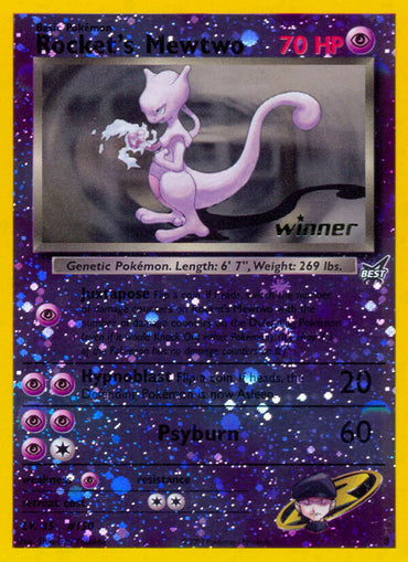 Rocket's Mewtwo (8) (Winner) [Best of Promos] 