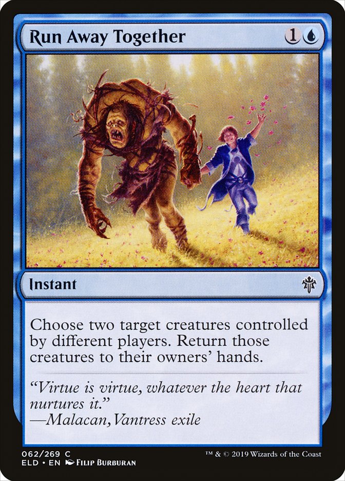 Run Away Together [Throne of Eldraine] 