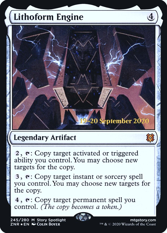 Lithoform Engine [Zendikar Rising Prerelease Promos] 