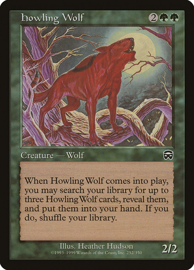 Howling Wolf [Mercadian Masks] 
