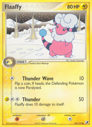Flaaffy (56/115) [EX: Unseen Forces] 