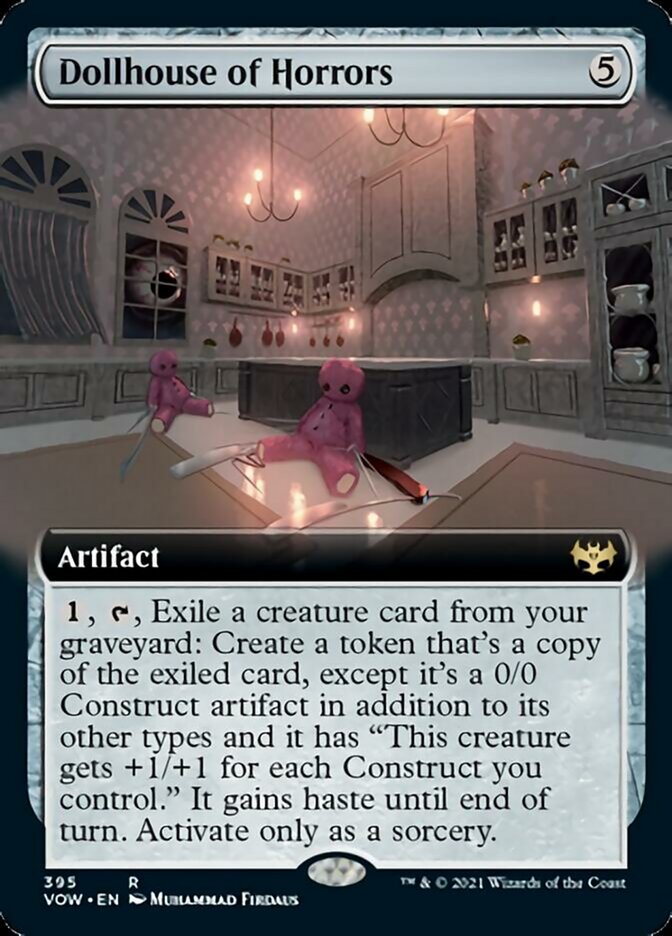 Dollhouse of Horrors (Extended Art) [Innistrad: Crimson Vow] 