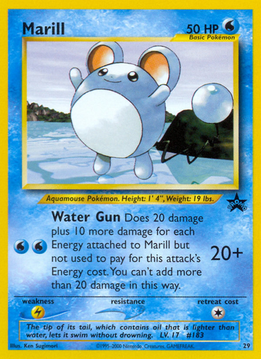 Marill (29) [Wizards of the Coast: Black Star Promos] 
