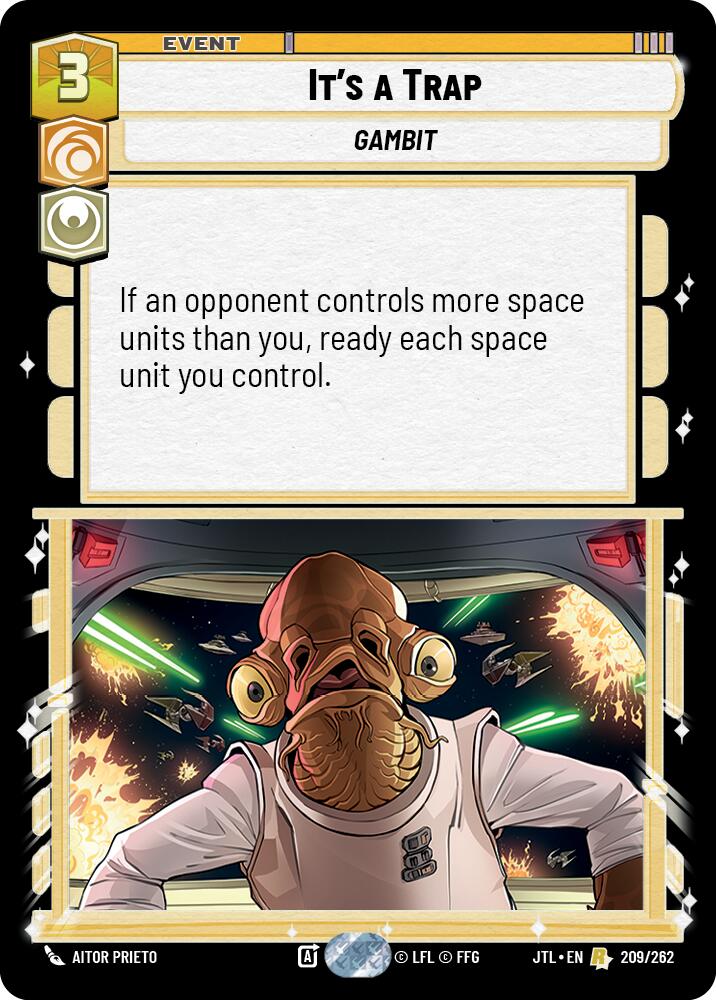It's a Trap (209/262) (209/257) [Jump to Lightspeed]