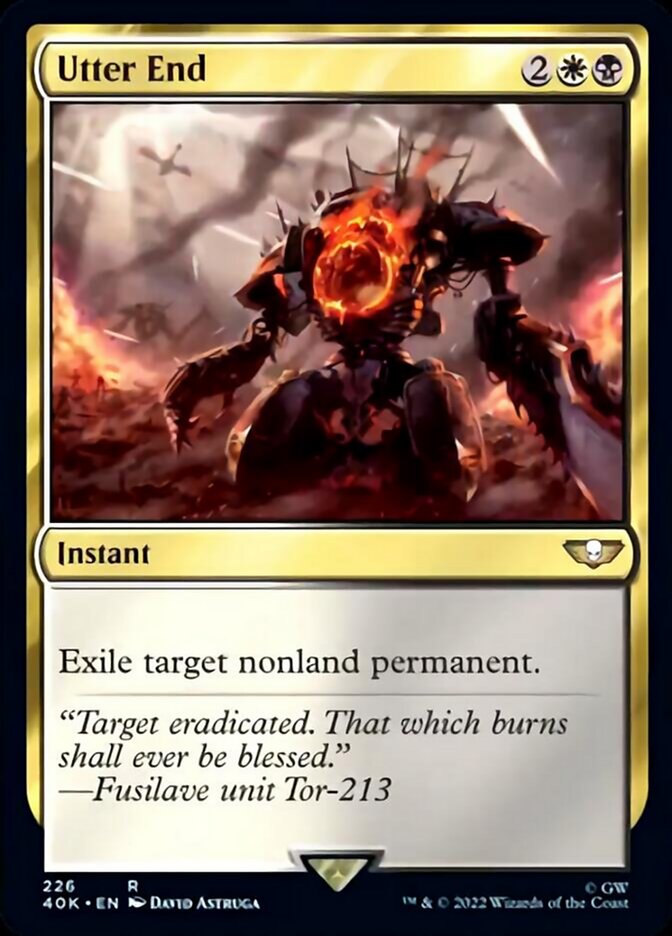 Utter End (Surge Foil) [Warhammer 40,000] 