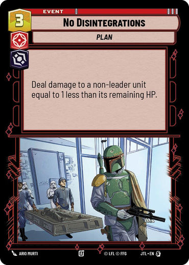 No Disintegrations (642) (642) [Jump to Lightspeed]