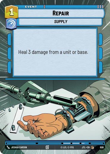 Repair (809) (Hyperspace Foil) (809) [Jump to Lightspeed]