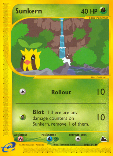 Sunkern (106/144) [Skyridge] 