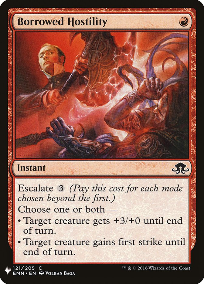 Borrowed Hostility [Mystery Booster] 