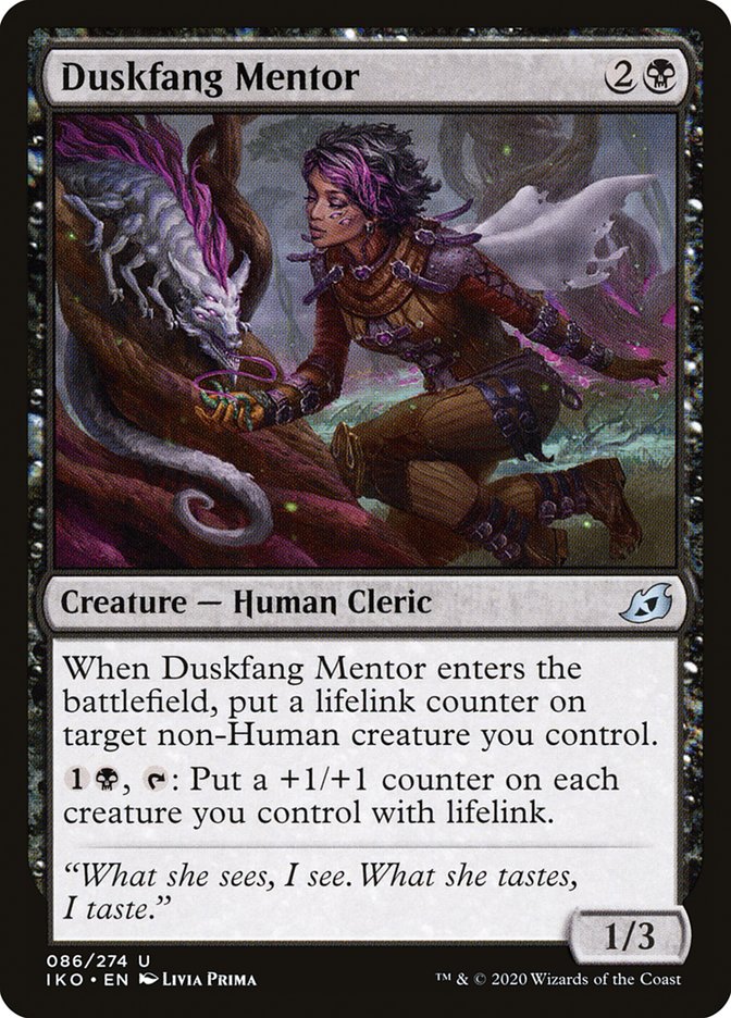 Duskfang Mentor [Ikoria: Lair of Behemoths] 
