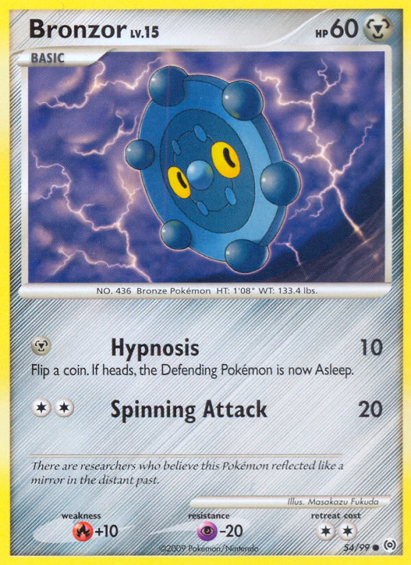Bronzor (54/99) [Platinum: Arceus] 