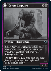 Covert Cutpurse // Covetous Geist [Innistrad: Double Feature] 