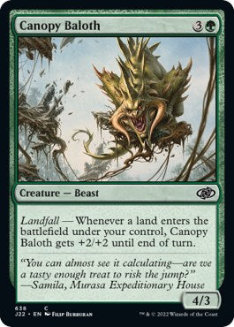 Canopy Baloth [Jumpstart 2022] 