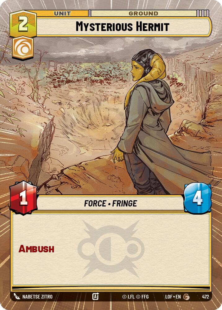 Mysterious Hermit (472) (Hyperspace) (472) [Legends of the Force]