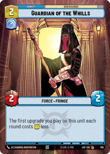 Guardian of the Whills (798) (Hyperspace Foil) (798) [Legends of the Force]